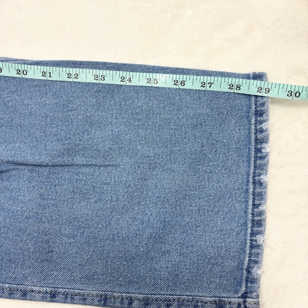Hollister California Distressed‎ Ultra High Rise Dad Jeans Vintage Stretch 29/31 - Picture 10 of 11